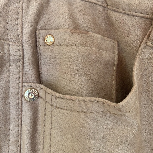 Basler Faux Suede Pant - Picture 3 of 7